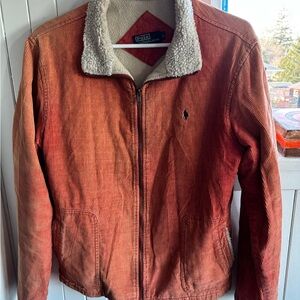 Vintage Polo Ralph Lauren Corduroy Jacket with Sherpa Lining